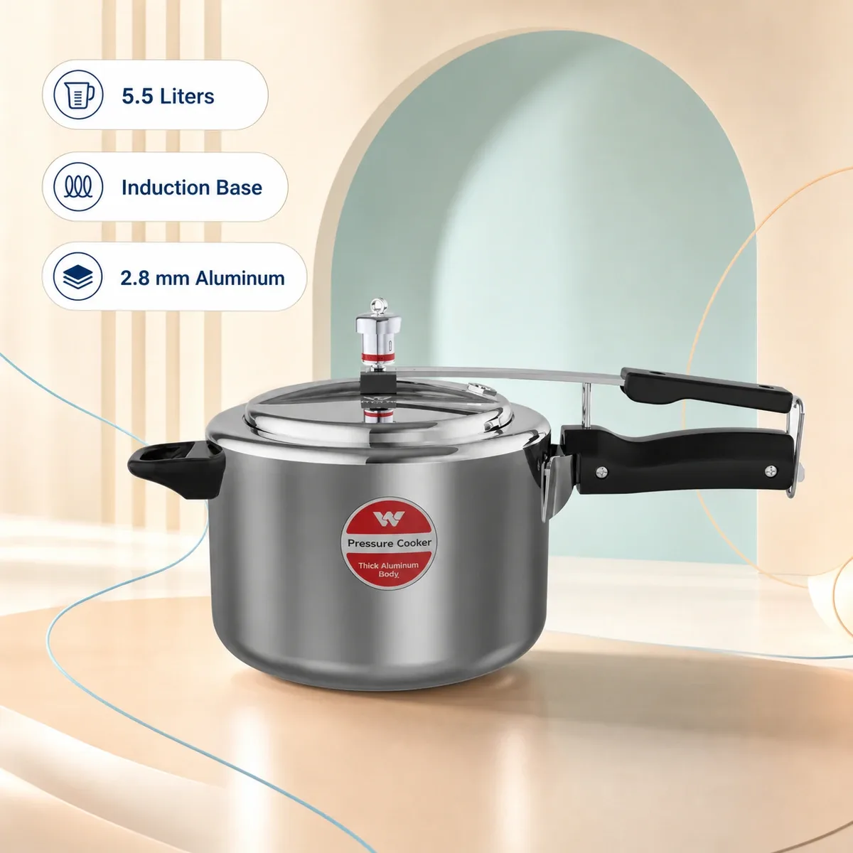 Walton King Induction Pressure Cooker 5.5L price in Bangladesh
