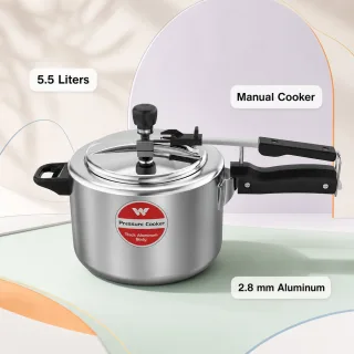 Walton King Multicolored Pressure Cooker 5.5L — 1