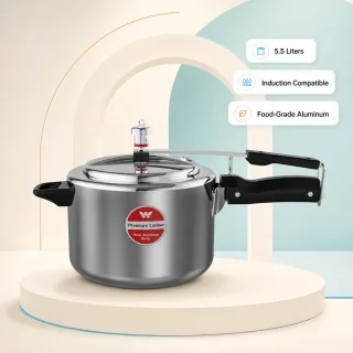 Walton Manual Straight Classic Induction Pressure Cooker 5.5L — 1