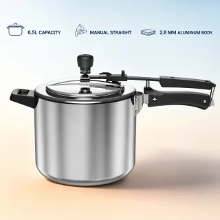 Walton Manual Straight Classic Pressure Cooker 6.5L — 1