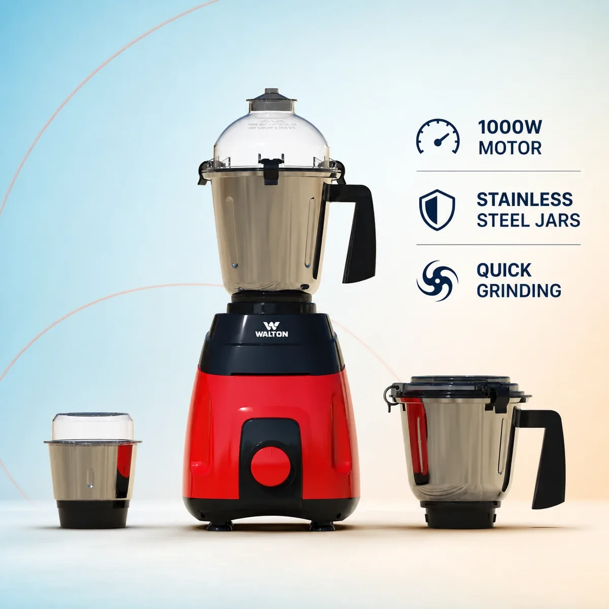 Walton Sonic Series Mixer Grinder 1000 Watt product image