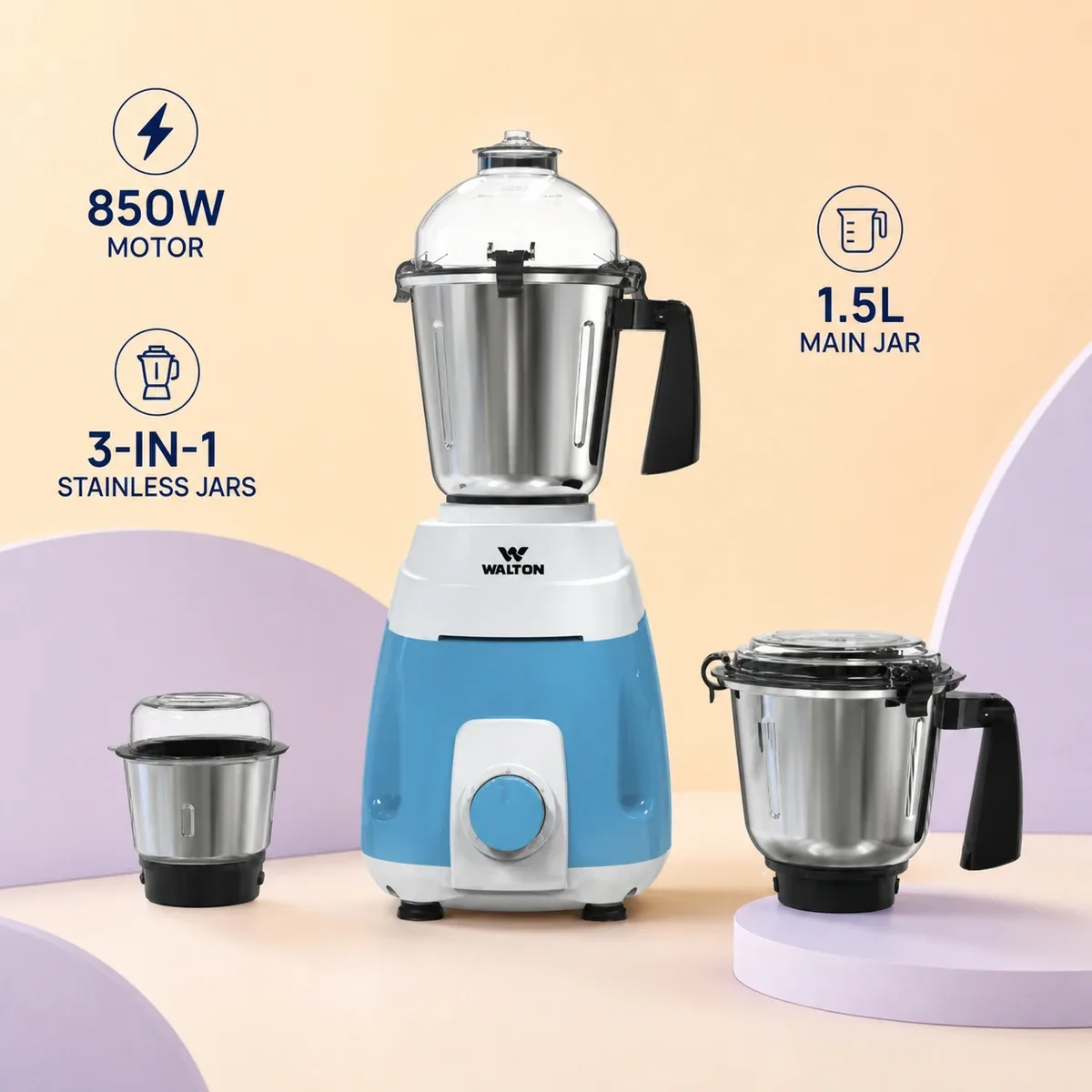 Walton Sonic Series Mixer Grinder 850 Watt product image