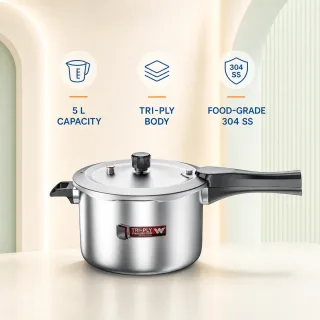 Walton Triply Pressure Cooker 5L — 1
