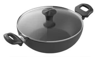Walton Wok Pan with Glass Lid Classic (28 cm) — 2