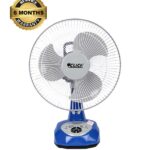CLICK Rechargeable Table Fan 12"