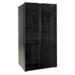 Kelvinator 537 Liter Inverter Side by Side Glass Door No Frost Refrigerator