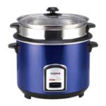 VISION Rice Cooker 1.8 L 40-06 SS Blue Double Pot