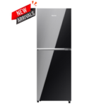 Hisense 238L TMF Inverter Glass Door Refrigerator Mirror Black