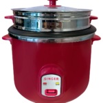 Singer Deluxe Pink 2.8L Rice Cooker with Auto Keep Warm